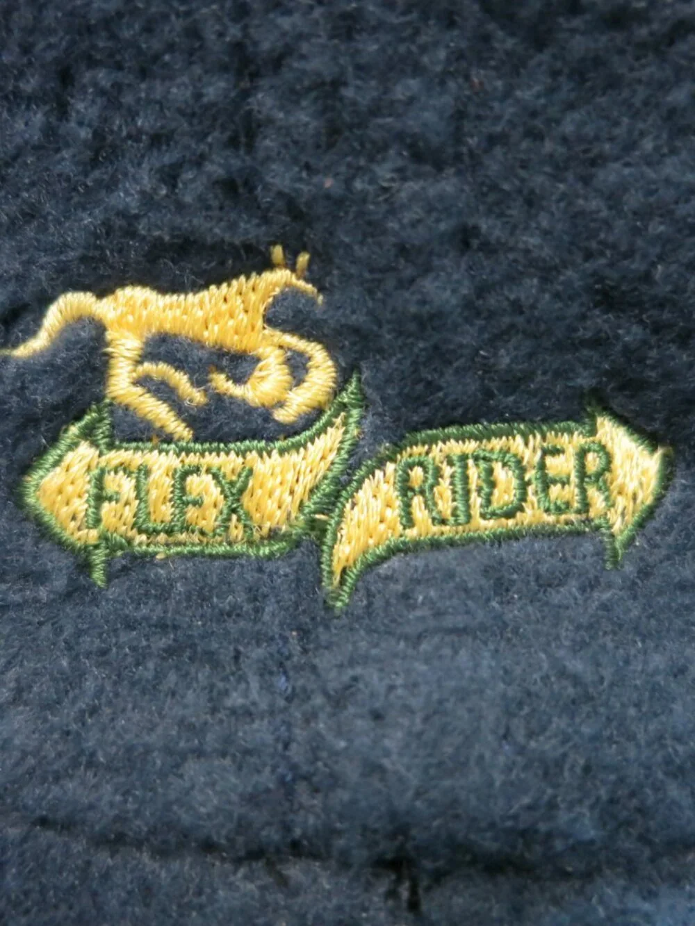 Flex Rider 100% Poly-Fleece Equestrian Cap Winter Hat Hidden Ear Flaps L Beak
